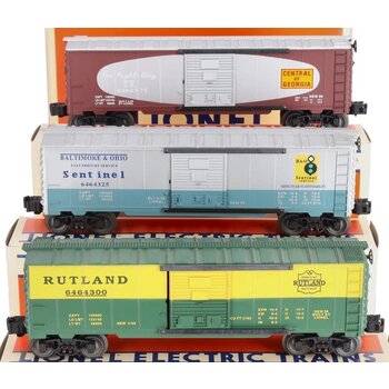 Lionel O 6464 Boxcar Series V 3-car pack 6-19276