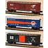 Lionel O 6464 Boxcar series VI 3 car pack 6-19292