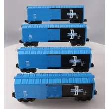 Lionel O Assorted 6565 B & M boxcar 4 pack 6-21761