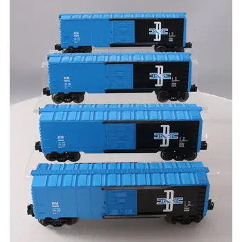 Lionel O Assorted 6565 B & M boxcar 4 pack 6-21761