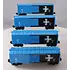 Lionel O Assorted 6565 B & M boxcar 4 pack 6-21761