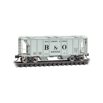 Micro-Trains N Baltimore and Ohio #631542 PS-2 2-Bay Covered Hopper # 09500042