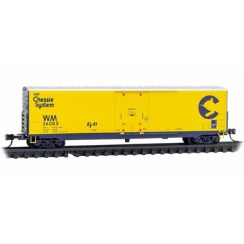 Micro-Trains N Chessie System (WM) #36003 50' Standard Box Car  #  18100310