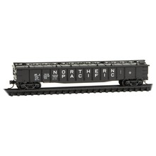 Micro-Trains Line N Northern Pacific 50' 15 Panel Steel Side Gondola w/Cover # 10600140