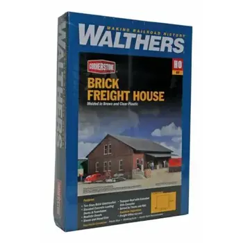 Walthers HO Brick Freight House # 933-2954