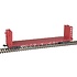 Atlas N Scale Burlington 48' GSI Bulkhead Flatcar # 50005793