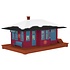 Pre-owned Lionel O Scale The Polar Express Passenger Station # 2029050