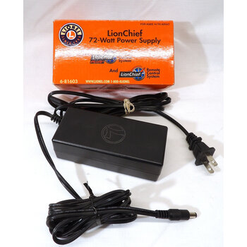 Pre-owned Lionel O LionChief Power Supply, 72W # 6-81603