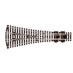 Peco HO Code 100 Medium Radius Three-Way Turnout  # SL-99