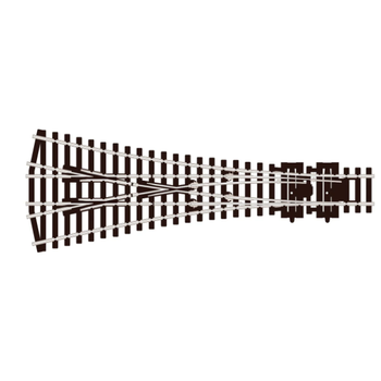 Peco HO Code 100 Medium Radius Three-Way Turnout Electrofrog # SL-E99