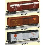 Lionel O 6464 2002 Archive Boxcar 3 pack 6-39223 pre owned/NOS