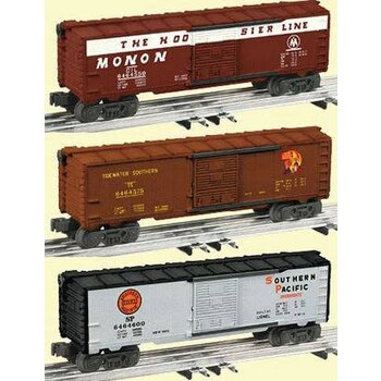 Lionel O 6464 2002 Archive Boxcar 3 pack 6-39223 pre owned/NOS