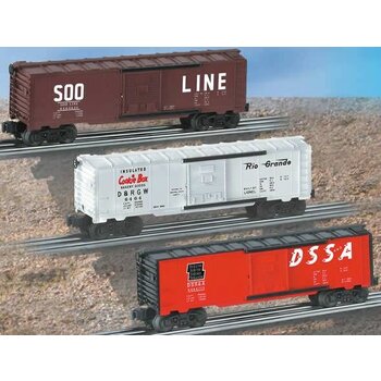 Lionel O 6464 Archive boxcar 3-pack #1 6-39242 preowned,NOS