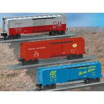 Lionel O 6464 Archive Boxcar 3 pack #2 6-39253 pre owned, NOS