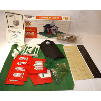 Bachmann O scale Country Church Kit 1984 - preowned/NIB