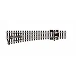 Peco HO Code 80 Medium Radius #6 Turnout - Streamline - Left Hand, Insulfrog  # 552-SL396
