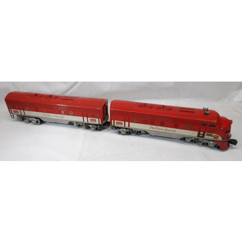 Lionel O 1954 Texas Special F-3 A&B Diesel Set # 2245 ( Horn not working )