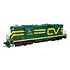 Walthers Mainline HO Central Vermont #4445 EMD GP Diesel loco DCC & Sounds # 910-20491