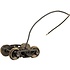 Kadee Kadee # 590 HO Scale Bettendorf - AAR Electrical Pickup Self Centering Caboose Trucks with 33" Smooth Back Wheels - HGC