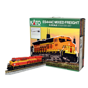 Kato Trains Kato N Scale Florida East Coast  ES44AC Starter Train Set # 106-0026