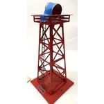 Lionel O27 No. 394 Rotary Beacon tower red painted version (A), no box (1949)