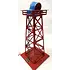 Lionel O27 No. 394 Rotary Beacon tower red painted version (A), no box (1949)