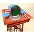 Lionel O27 No. 394 Rotary Beacon tower red painted version (A), no box (1949)