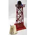 Lionel O27 No. 394 Rotary Beacon tower red painted version (A), no box (1949)