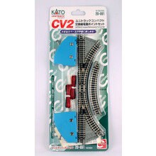 Kato Trains CV2 Compact Multi-Purpose Turnout Set - Unitrack # 20-891