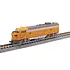 Kato Trains Kato N scale DC Milwaukee Road # 96 C FP7A # 176-2303