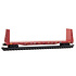 Micro Trains N Canadian Pacific #316385 bulkhead flat car 054 00 450