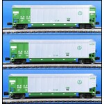Lionel O BNSF Bathtub Gondola 3 pack 6-17433 (2003)