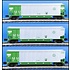 Lionel O BNSF Bathtub Gondola 3 pack 6-17433 (2003)