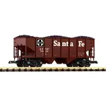 PIKO G Santa Fe Rib-Side Hopper 750219 w/Coal Load # 38918