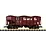 PIKO G Santa Fe Rib-Side Hopper 750219 w/Coal Load # 38918