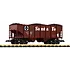 PIKO G Santa Fe Rib-Side Hopper 750219 w/Coal Load # 38918