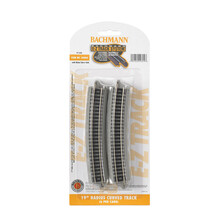 Bachmann N EZ Track Gray RADIUS 19" Curved EZ TRACK # 44804