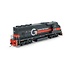 Athearn Athearn Genesis HO DC Guilford #514 Rail System GP40-2L # ATHG64844 ( No Sounds )