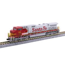 Kato Trains Kato N Scale DC BNSF warbonnet #667 C44-9W Diesel Loco # 176-3516