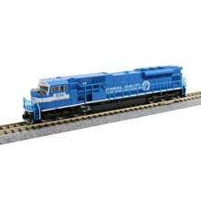 Kato Trains Kato N Scale DC Conrail #4114 SD80MAC Diesel Loco # 176-5515