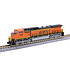 Kato Trains Kato N scale DC BNSF Swoosh C44-9W Diesel Loco # 176-3517