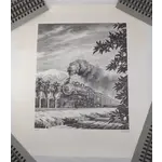 Harlan Hiney B & W Print - Santa Fe 15 x 17