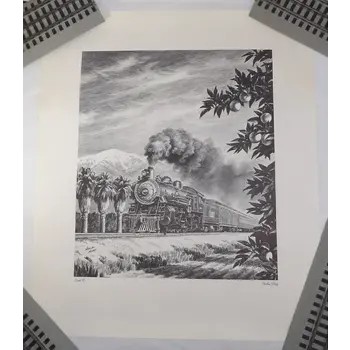 Harlan Hiney B & W Print - Santa Fe 15 x 17