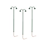 Lionel HO Double Arm Lamp Green Post ( 3 Pack ) # 2456010