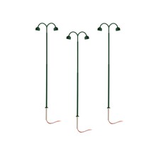 Lionel HO Double Arm Lamp Green Post ( 3 Pack ) # 2456010