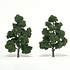 Woodland Scenics Medium Green Trees 7" to 8 # 1518" (2)