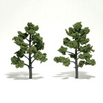 Woodland Scenics 2 pack Deciduous - 5 to 6" Light Green # 1512