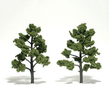Woodland Scenics 2 pack Deciduous - 5 to 6" Light Green # 1512