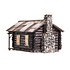 Woodland Scenics O Cozy Cabin # 5875