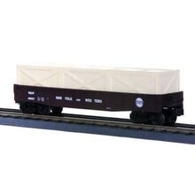 MTH Trains MTH O 1997 N & W Semi-scale Gondola w/ 3 crates RK-7206L